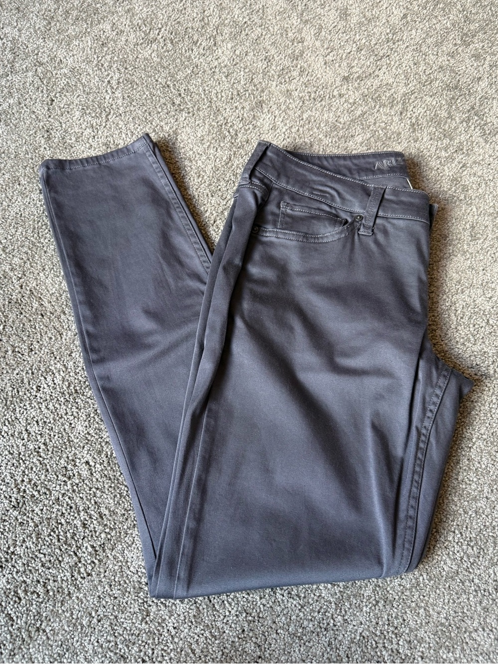 Gray Arizona Skinny Jeans